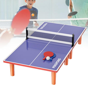 2 Player Ping Pong Wooden Table Tennis